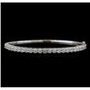 Image 1 : 14KT White Gold 2.93 ctw Diamond Bracelet