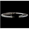 Image 3 : 14KT White Gold 2.93 ctw Diamond Bracelet