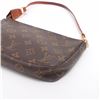 Image 3 : Louis Vuitton Brown Monogram Canvas Leather Pochette Accessories Shoulder Bag