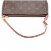 Image 5 : Louis Vuitton Brown Monogram Canvas Leather Pochette Accessories Shoulder Bag