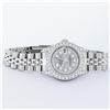 Image 4 : Rolex Ladies Stainless Steel Quickset Meteorite Diamond Lugs Jubilee Datejust Wr