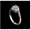 Image 4 : 0.96 ctw Diamond Ring - 14KT White Gold