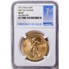 Image 1 : 2017 $50 American Eagle Gold Coin NGC MS69 First Day of Issue