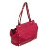 Image 3 : Valentino Pink Leather Small Rockstud Shoulder Bag