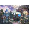 Image 1 : Cinderella Wishes Upon a Dream by Thomas Kinkade