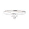 Image 2 : 0.27 ctw Diamond Ring - 14KT White Gold
