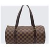 Image 1 : Louis Vuitton Damier Ebene Canvas Leather Papillon 30 cm Shoulder Bag