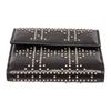 Image 4 : Christian Dior Black Lambskin Leather Cannage Studded Bifold Wallet