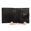 Image 5 : Christian Dior Black Lambskin Leather Cannage Studded Bifold Wallet