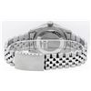 Image 8 : Rolex Mens Stainless Steel Diamond Lugs Black Diamond & Sapphire Datejust Wristw