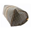 Image 3 : Louis Vuitton Brown Monogram Canvas Leather Keepall 50 cm Duffle Bag Luggage