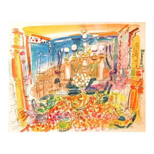 Salon Verte of Chateau Lafite-Rothschild by Ensrud Original