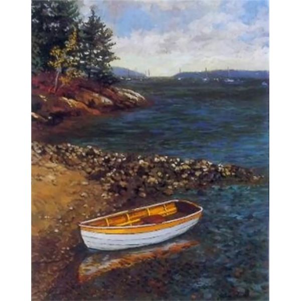 Coastal Shoal by John Powell on paper