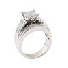 Image 4 : 1.60 ctw Diamond Ring - 14KT White Gold