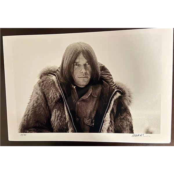 Neil Young (full face) by Elliot Blinder