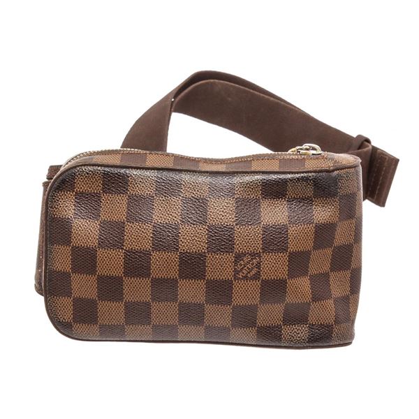Louis Vuitton Brown Damier Ebene Geronimos Waist Bag