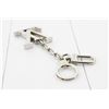 Image 3 : Louis Vuitton Silver-tone Metal Initiales Facettes Keyholder