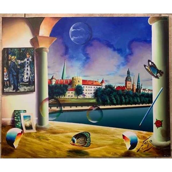 Ferjo "Peaceful Renoir" Original