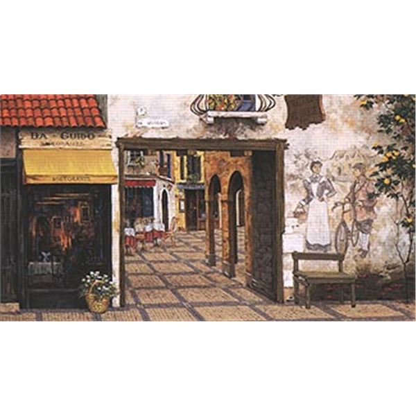 Via Leccosa by Viktor Shvaiko on paper