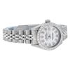 Image 3 : Rolex Ladies Stainless Steel White Diamond 26MM Oyster Perpetual Datejust Wristw