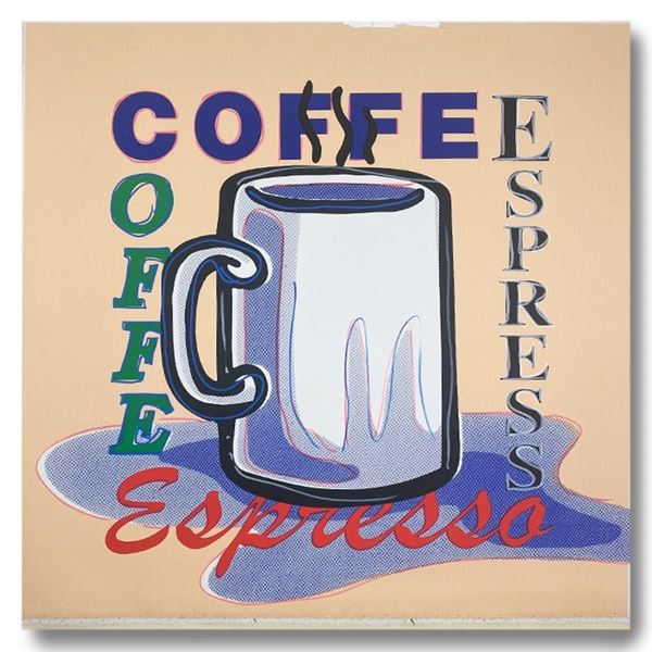 ESPRESSO by Steve Kaufman (1960-2010)
