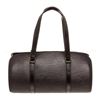 Image 1 : Louis Vuitton Black Epi Leather Soufflot Shoulder Bag