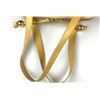 Image 5 : Chanel Gold Metallic Lambskin Leather CC Logo Rounded Shoulder Bag