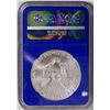 Image 2 : 2018 American Silver Eagle .999 Fine Silver Dollar Coin NGC MS70