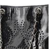 Image 5 : Chanel Black Patent Perforated Leather Triple CC Medium Tote Bag
