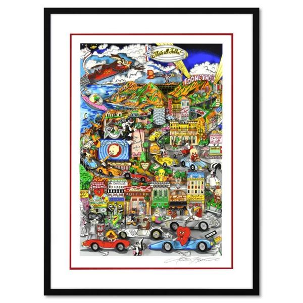 LoonyWood (Red) by Fazzino, Charles