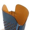 Image 7 : Hermes Blue Perforated Leather iPhone 4 Case