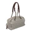Image 2 : Chanel Grey Lambskin Country Chic Bowler Bag