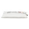 Image 4 : Christian Dior White Leather Paradise Zip Pouch Wallet