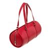 Image 2 : Louis Vuitton Red Epi Leather Soufflot Shoulder Bag