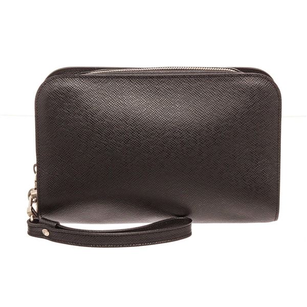 Louis Vuitton Black Baikal Pochette Clutches