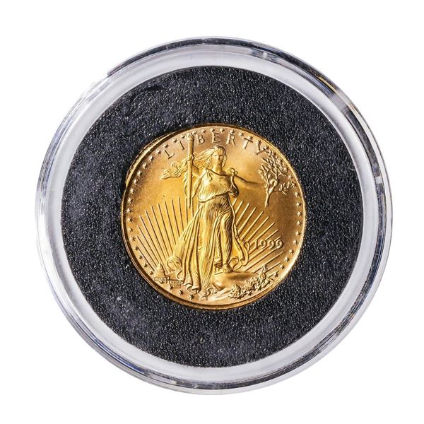 1999 $5 American Eagle Gold Coin