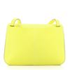 Image 1 : Hermes Yellow Clemence Leather Halzan 31 Handbag