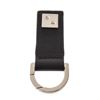 Image 1 : Christian Dior Black Silver Leather Key Ring