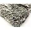 Image 3 : Chanel Black White Multicolor Quilted Boucle Tweed Double Flap Shoulder Bag