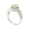 Image 4 : 1.88 ctw Diamond Engagement Ring - 18KT White Gold