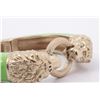 Image 3 : Chanel Green Enamel Gold-tone Lion Head Magnetic Bracelet