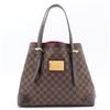 Image 1 : Louis Vuitton Damier Ebene Canvas Leather Hampstead PM Tote Bag