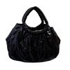 Image 3 : Chanel Black Vinyl CC Ring Hobo Bag