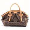 Image 2 : Louis Vuitton Brown Monogram Canvas Leather Tivoli GM Satchel Bag