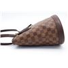 Image 5 : Louis Vuitton Damier Ebene Canvas Leather Marais Bucket Bag