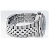 Image 4 : Rolex Mens Stainless Steel Diamond Lugs Rhodium Diamond & Ruby Datejust Wristwat