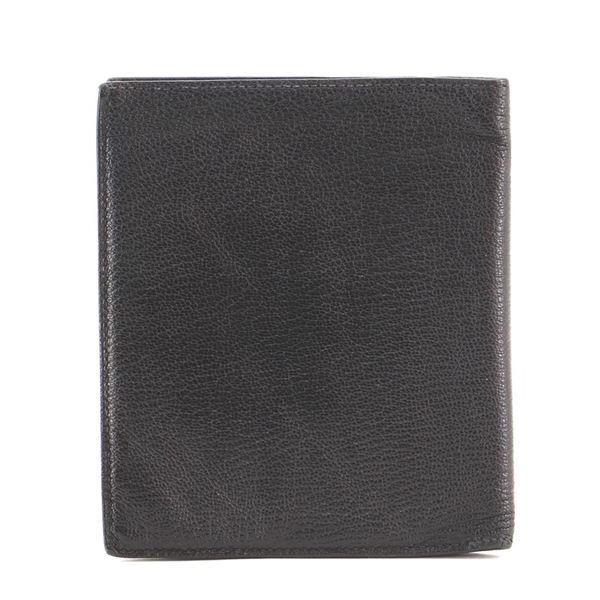 Hermes Evelyne Wallet Chevre Mysore Compact Black