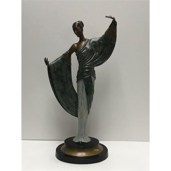 "In the Evening" by Erte: Images in Bronze