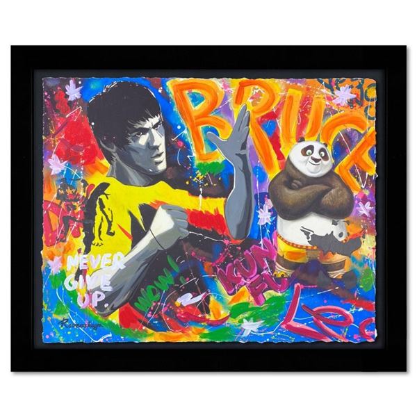 Bruce Lee & Kung Fu Panda by Rovenskaya Original