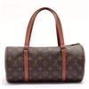 Image 2 : Louis Vuitton Brown Monogram Canvas Leather Papillon 30 cm Shoulder Bag